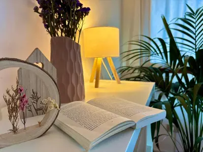 Biblioteca nell'aparthotel