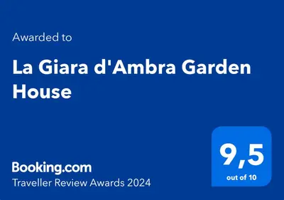 Certificato, attestato, insegna o altro documento esposto da La Giara d'Ambra Garden House