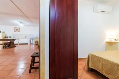 Letto o letti in una camera di Rustico degli Ulivi