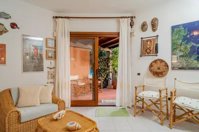 Area soggiorno di Casa Flavia by Wonderful Italy