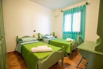 Letto o letti in una camera di Teo's Apartment