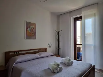 Letto o letti in una camera di Appartamento Via Toscana