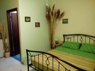Letto o letti in una camera di Su Sole
