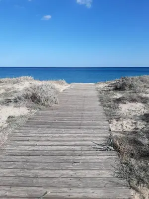 Paesaggio naturale nelle vicinanze della casa vacanze