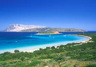 Paesaggio naturale nelle vicinanze della villa