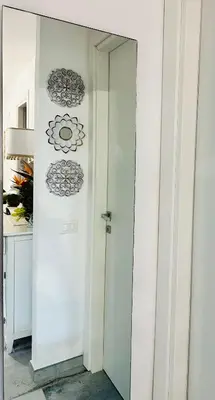 Cucina o angolo cottura di Il Giardino davanti al Mare