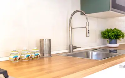 Cucina o angolo cottura di Casa Lucy del Mare - Cala Gonone