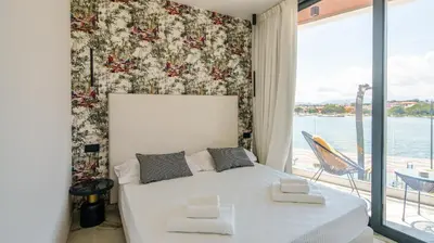 Letto o letti in una camera di Welcomely - Affittacamere Seamphony Rooms