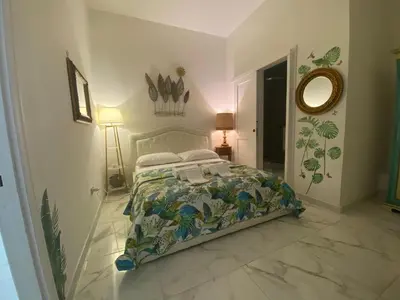 Letto o letti in una camera di Da Tea