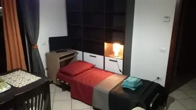 Letto o letti in una camera di La casa di Asia