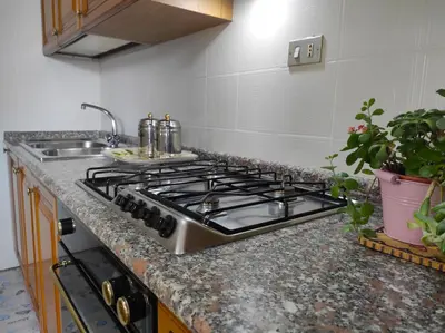Cucina o angolo cottura di Casa Doramar, wi-fi air-con IUN R3634