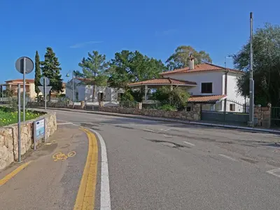 Planimetria di Trilo 350m dalla spiaggia vista mare budoniaffitti