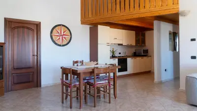 Cucina o angolo cottura di Casa Su Lizu