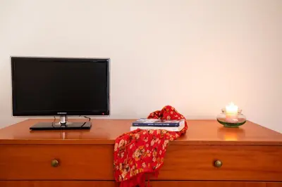 TV o dispositivi per l'intrattenimento presso Casa Olbiamare by Wonderful Italy