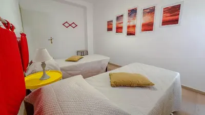 Letto o letti in una camera di Luna 'E Monte