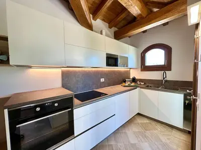 Cucina o angolo cottura di Villa Azzurra