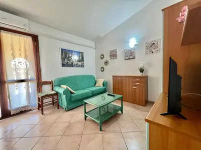 Area soggiorno di Casa Vacanza Lu Riu