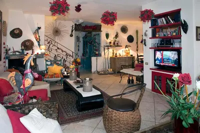 TV o dispositivi per l'intrattenimento presso Guesthouse Nuvole