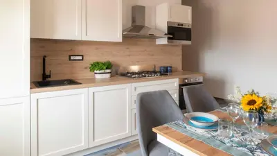 Cucina o angolo cottura di Gabbiani Loft - Cala Gonone