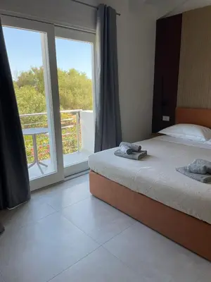Letto o letti in una camera di Villa Est