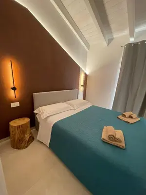 Letto o letti in una camera di Villa Est