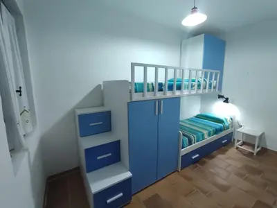 Letto o letti in una camera di CASA DELL'AMMIRAGLIO