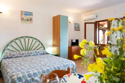 Letto o letti in una camera di CASA DEL MARINAIO
