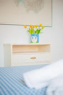 Letto o letti in una camera di Casa Masini San Teodoro