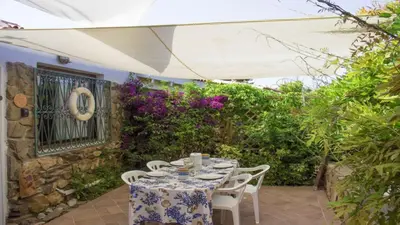 Giardino di La casa sul mare Fronte Spiaggia