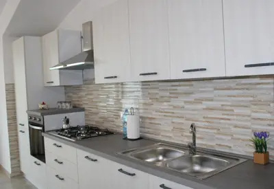 Cucina o angolo cottura di Casa Bel Panorama
