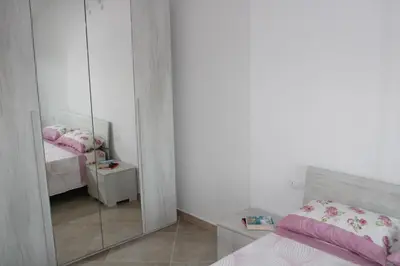 Letto o letti in una camera di Casa Bel Panorama