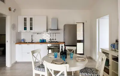 Cucina o angolo cottura di La Casa dei Pesci