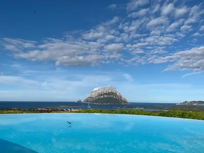 Paesaggio naturale nelle vicinanze della villa