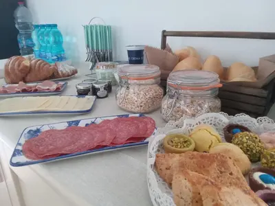Cibo presso il bed & breakfast o nelle vicinanze