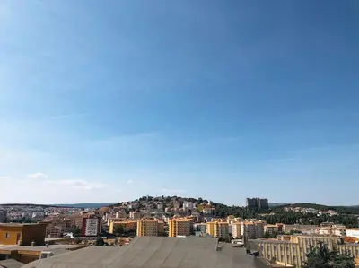 Vista generica su Nuoro o vista sulla città dall'interno dell'appartamento
