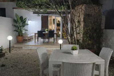 Patio o area all'aperto di Casa Maria Orosei-Cala Liberotto a 150 M dal Mare