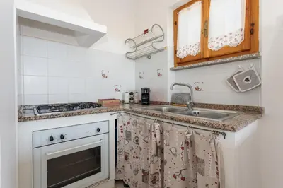Cucina o angolo cottura di Anna's apartment - Paradise by the Sea