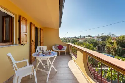 Balcone o terrazza di Anna's apartment - Paradise by the Sea