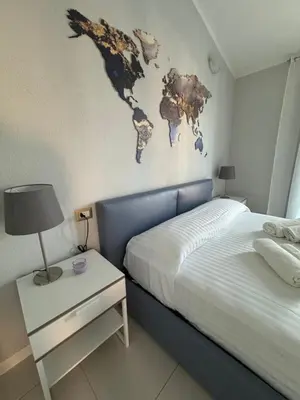 Letto o letti in una camera di VILLA AQUA LUXURY Private Pool