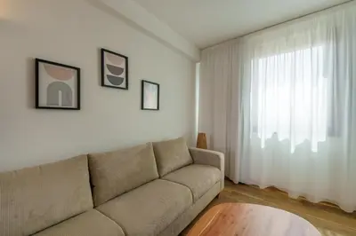 Area soggiorno di Dome House