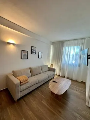Area soggiorno di Dome House