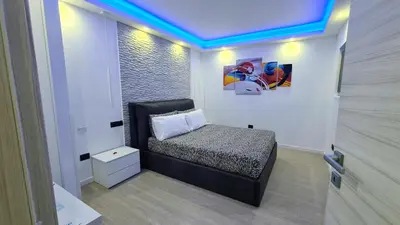 Letto o letti in una camera di Blue Island - Luxury House