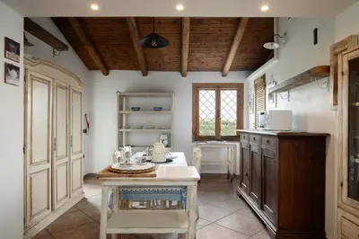 Cucina o angolo cottura di Villa Corallo