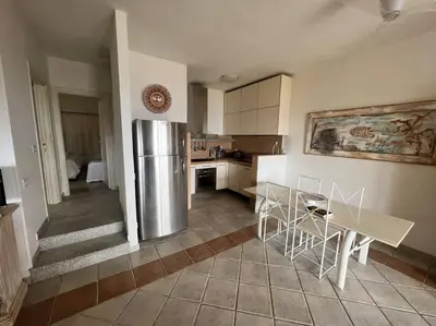 Cucina o angolo cottura di Sardegna: Vista mare, vicino alla spiaggia