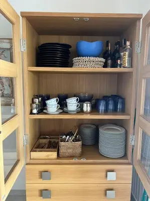 Cucina o angolo cottura di Sardegna: Vista mare, vicino alla spiaggia