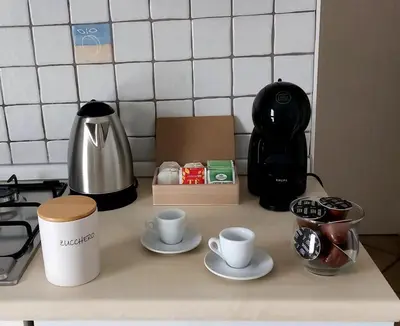 Set per la preparazione di tè e caffè presso Casa Minuredda
