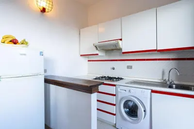 Cucina o angolo cottura di CASA AGRUSTOS PANORAMICA