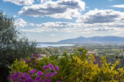 Paesaggio naturale nelle vicinanze della casa vacanze