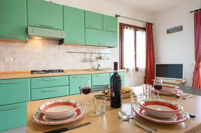 Cucina o angolo cottura di CASA LA LOGGIA