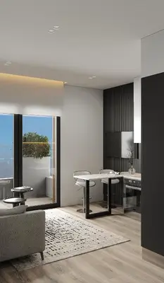 Planimetria di Superior 1BR vacation Suite - Fully Equipped - Azulis2 - Garden - FREE Parking